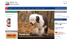 Desktop Screenshot of bobtailclub.cz